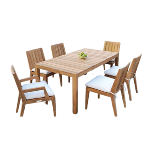 Best at Quality Restaurant Set Solid Wood Dining <b>Table</b> Set With Many <b>Chairs</b> Super Comfortable Direct Factory - Product Image 3