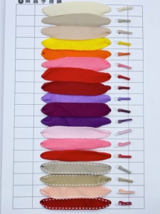 เชือกโพลีเอสเตอร์สีเหลืองลายก้างปลาแบบแบน กว้าง 1.8 ซม. ปลายโลหะ สำหรับหูหิ้วกระเป๋าช้อปปิ้ง - Product Image 5