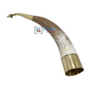 ของตกแต่งทำมือสไตล์โมเดิร์นนอร์สไวกิ้งฮอร์นบุเกิ้ลฮอร์นเป่าเสียงบูเกิ้ลสำหรับธุรกิจ - Product Image 2