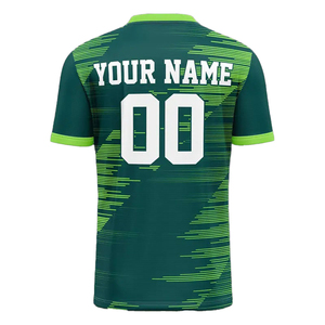 เสื้อฟุตบอลคุณภาพพรีเมียม พิมพ์ลายดิจิทัล สไตล์เรโทร แห้งเร็ว ใส่ได้ทั้งชายและหญิง แขนสั้น ราคาขายส่งแบบกำหนดเอง สำหรับทีม - Product Image 2