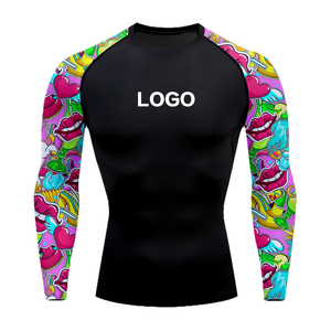 Camiseta de Manga Larga para Hombre, Protección UV, Secado Rápido, para Surf y Natación - Product Image 4