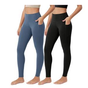 Leggings de Yoga Personalizados para Mujer, Cintura Alta, con Bolsillo, Elásticos, para Gimnasio, Entrenamiento, Running, Ropa Deportiva - Product Image 1