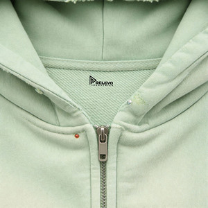 Nouveau style de sweat à capuche en strass de haute qualité pour homme, design tendance, 100% coton, sweat à capuche unisexe avec fermeture éclair - Product Image 6