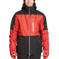 Veste de snowboard pour homme 100% polyester, grande taille, coupe-vent, veste de ski, vêtements de ski et de snowboard personnalisés, vente en gros
