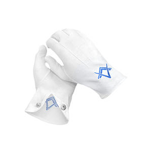 Elegantes Guantes de Algodón para Ceremonias, Blancos, para Reuniones Fraternales, Cómodos y Suaves - Product Image 2