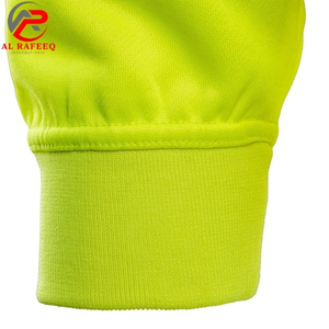 Sudadera de trabajo a precio económico para hombre, venta al por mayor, cuello redondo, reflectante de alta visibilidad, sudadera de invierno de forro polar para hombre y mujer - Product Image 5