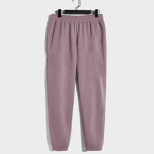 Ensemble de survêtement de sport d'hiver personnalisé grande taille pour hommes, en soie/coton de haute qualité, uni ou imprimé, effet délavé, vente en gros - Product Image 6