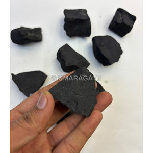 Natural <b>Shungite</b> <b>Raw</b> Chunks Bulk – Rough Black <b>Shungite</b> Stone Wholesale - Product Image 4