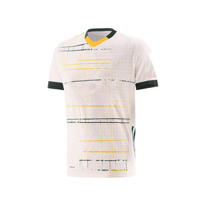 Men's Geometric Pattern Short Sleeve T-<b>Shirt</b> O-Neck Quick Dry Sporty Style Regular Fit Sublimation Print 100% Polyester Knitted - Product Image 1