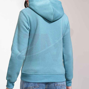 เสื้อฮู้ดผู้หญิงไล่เฉดสี แขนยาว สวมใส่สบาย ผลิตจากโพลีเอสเตอร์ 100% ระบายอากาศได้ดี เหมาะสำหรับใส่ในฤดูใบไม้ผลิ - Product Image 3