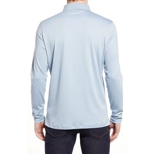 เสื้อโปโลแขนยาวผลิตเร็วสำหรับผู้ชาย OEM รับผลิตเสื้อโปโลแขนยาวพิมพ์ลายตามสั่ง - Product Image 5