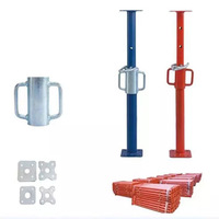 High Load Middle East Standard Steel Prop Galvanized Shoring Post Adjustable Jack Support for Qatar Construction Project