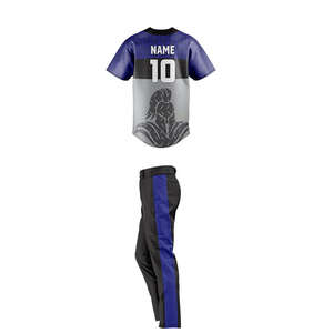 Tenue de sport uniforme de baseball 2026 à manches courtes respirant grande taille imprimé personnalisable nouveau style - Product Image 2