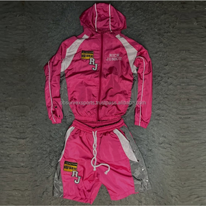 Nylon <b>shorts</b> sets tracksuits for streetwear summer men nylon set windbreaker tracksuit 2 Piece Set street Wear nylon Suit - Product Image 1