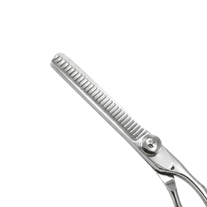 Tijeras Profesionales de Acero Inoxidable para Adelgazar el Cabello, 30 Dientes, para Diestros, Mango Largo, Tijeras Texturizadoras para Cabello, Herramientas de Corte para Salón - Product Image 6