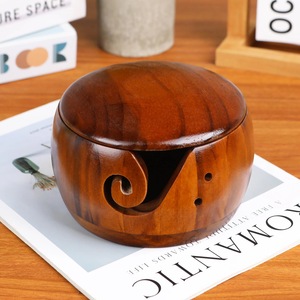 Wooden <b>Yarn</b> Bowls High Quality - Product Image 4