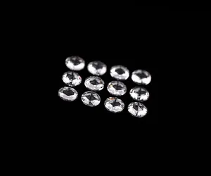 Diamantes CVD HPHT de 6 quilates, color E, claridad VVS2, 5 mm, certificados por IGI, paquete de 12 piezas, corte redondo rosa, cultivados en laboratorio, sueltos, para joyería personalizada. - Product Image 2