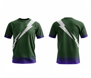 Custom Fitness Sublimation Breathable Short T-Shirt Performance Sportswear | <b>Men</b> Women Adults Sizes | Lightweight Quick Dry - Product Image 2