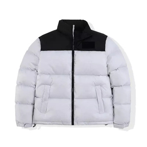 Chaqueta Acolchada de Invierno para Hombre, Fabricada en Fábrica, de Alta Calidad, con Cierre de Cremallera, Logotipo Bordado Personalizado, Chaqueta de Plumón Acolchada para Invierno - Product Image 1