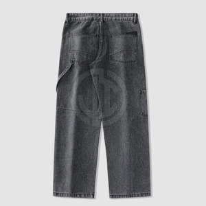 Pantalones Vaqueros Casuales para Hombre, Corte Recto, Cintura Media, Ecológicos, Transpirables, 100% Algodón, Ligeros, MOQ Bajo - Product Image 2