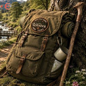 Parche Termoadhesivo/Aplicación Cosida 'No Todos los que Caminan Están Perdidos' para Senderismo y Camping, Aventura al Aire Libre, para Ropa, Chalecos, Chaquetas y Gorras - Product Image 5