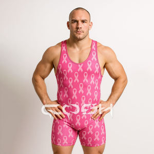 Nuevo Chaleco Deportivo Estampado para Hombre 2026, Singlet de Lucha Libre para Fitness, Venta al Por Mayor para Comercio Exterior - Product Image 2