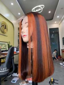 Cheveux humains vierges en blond, cheveux humains vietnamiens, vente en gros de cheveux humains droits courts et soyeux de Vietnamhairluxury - Product Image 6