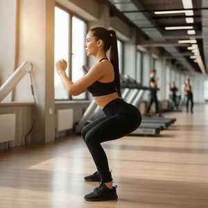 Custom Casual Spandex/Nylon/Cotton Active Wear <b>Workout</b> <b>Leggings</b> High Waist Ankle-Length Yoga Stretch Breathable Gym Pants for - Product Image 3