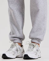 Jogging surdimensionné personnalisé pour femme – Pantalon de survêtement d'hiver de qualité supérieure, couleur unie, taille mi-élastique, décontracté