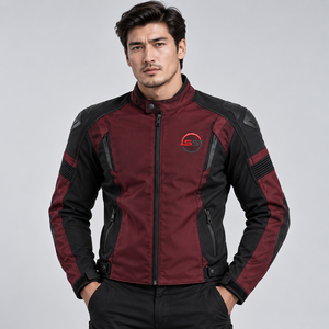 Veste de moto en tissu Cordura durable, respirante, coupe confortable, design protecteur pour la course à moto - Product Image 4