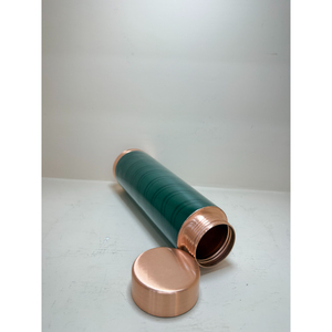 Pure Copper Water Bottle for Ayurvedic Wellness Leak-Proof Design Premium Handcrafted Seamless Vessel for Yoga Home & Office - Product Image 3