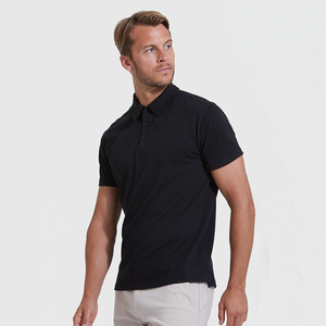 Chemises pour hommes à manches courtes, unies, respirantes, à séchage rapide, style décontracté, personnalisables, vente en gros - Product Image 2