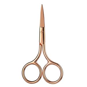 Tijeras de Maquillaje Estilo Europeo de 9 cm, Compactas, de Acero Inoxidable, Pequeñas, Profesionales, para Cejas, Nariz, Corte de Pelo, Manicura y Uñas - Product Image 4