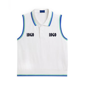 Camiseta Casual sin Mangas para Mujer, al por Mayor, con Logotipo Personalizado Bordado, Transpirable, de Algodón Suave, Estilo Piqué, Abierto en Australia - Product Image 4