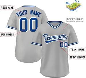 Vente en gros de maillots de softball et de baseball personnalisés Maillots personnalisables respirants pour jeunes - Product Image 6