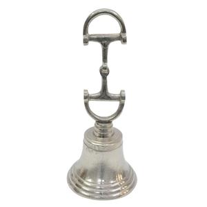 Cloche décorative en métal en forme de mors de cheval, clochette écologique faite à la main de style européen pour la décoration de Noël et des fêtes - Product Image 1