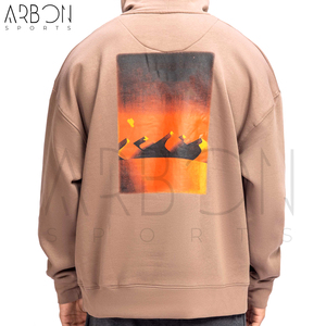 Fournisseur de premier plan – Style unique, conception personnalisée, impression sur mesure – Meilleur fournisseur – Vêtements d'extérieur pour hommes – Sweats à capuche en molleton de coton uni - Product Image 2