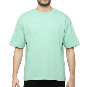 Camiseta Oversize Informal de Uso Diario, 100% Algodón, Ligera, Cómoda, Duradera, con Diseño Frontal Liso - Product Image 1
