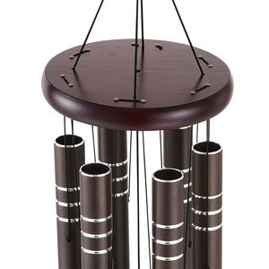 Campanelli a Vento Commemorativi Spessi a 6 Tubi per Esterni, Tono Profondo per Pareti - Product Image 2