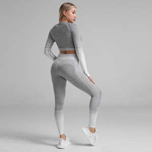 Ropa de Yoga, Fabricante OEM, Ropa Deportiva Elástica para Práctica de Yoga, Entrenamiento en Gimnasio y Uso de Marca Privada - Product Image 5