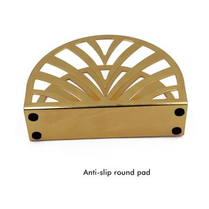 Luxury Classic Metal Modern Napkin Stand & Paper Holder <b>Caddy</b> for <b>Table</b> - Product Image 3