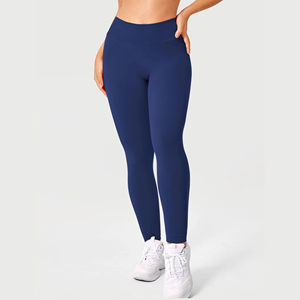 Leggings de sport personnalisés de haute qualité, taille haute, compression douce, séchage rapide, leggings de yoga pour femmes, personnalisables - Product Image 3