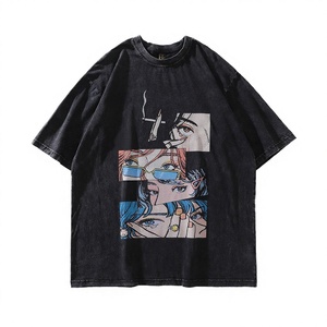 High Quality OEM Manufacturer 100% Cotton T-Shirt Men Oversized Plus Size Short Sleeve Design Logo Print O-Neck <b>Tshirt</b> for Men - Product Image 1