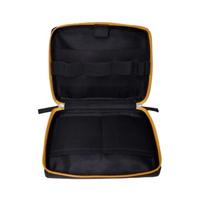 Étui organisateur personnalisé en polyester recyclé avec fermeture éclair, pochette de rangement durable pour accessoires de voyage, fabricant OEM - Product Image 4