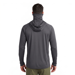 Camisa de Pesca Deportiva Unisex de Manga Larga con Capucha y Protección Facial Integrada, de Secado Rápido, Transpirable y con UPF 50, al por Mayor - Product Image 2