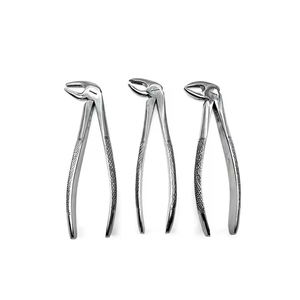 Kit d'instruments dentaires chirurgicaux en acier de haute qualité pour extraction manuelle des dents, certifié CE Classe I, garantie 2 ans - Product Image 5