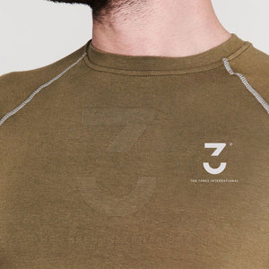 OEM Performance Apparel <b>Men</b> Gym T Shirts Crafted With Lightweight <b>Stretch</b> Construction For Fitness And Sportswear - Product Image 4