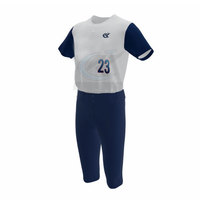 Nouvelle conception d'uniformes de baseball personnalisés pour hommes adultes, fabriqués en tissu 100% polyester de haute qualité avec une coupe respirante et confortable