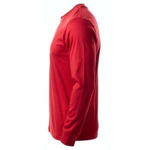 เสื้อยืดคอกลม OEM 100% โพลีเอสเตอร์ แขนยาว น้ำหนักเบา สไตล์ลำลองสำหรับผู้ชาย เสื้อยืดแฟชั่นผู้ชาย - Product Image 3