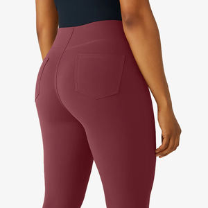 Leggings Deportivos Personalizados para Mujer, Pantalones de Yoga de Cintura Alta con Bolsillos y Efecto Push-Up - Product Image 6
